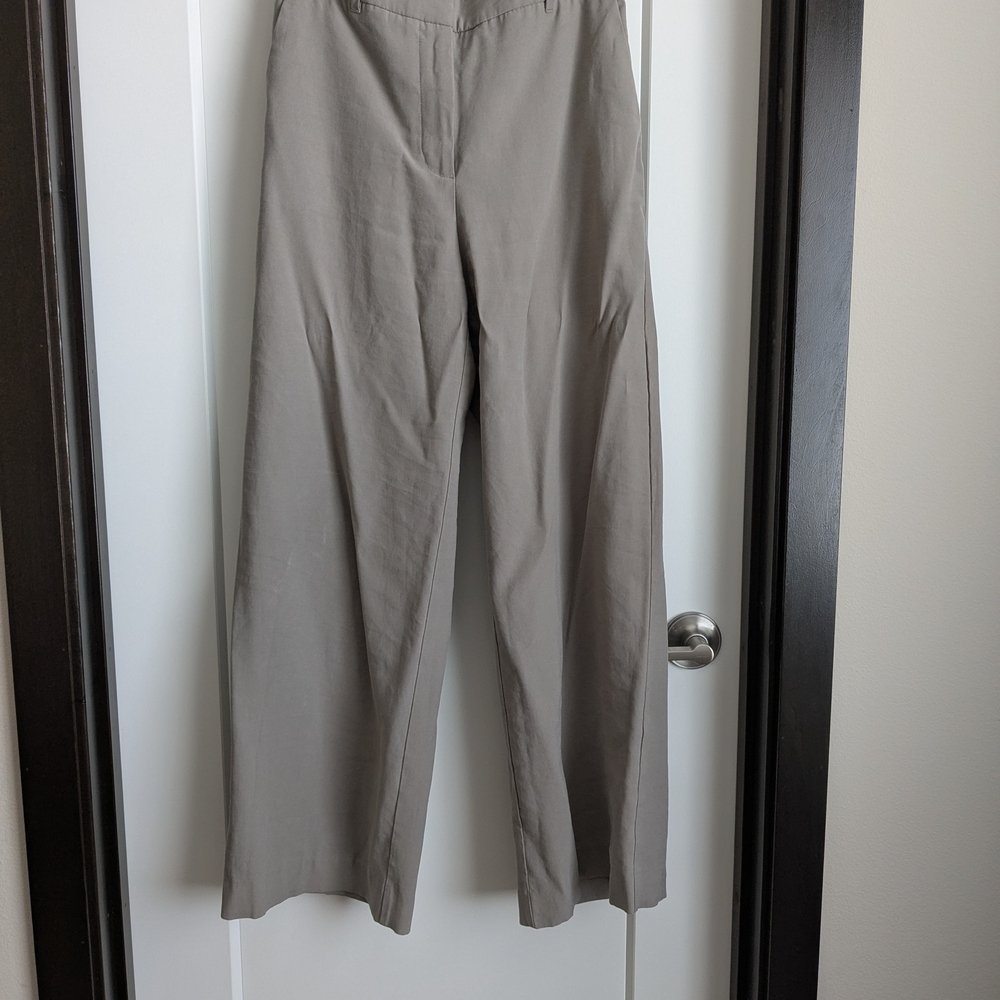 Mango Elegant Gray Trousers